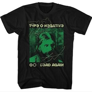 Type O Negative Dead Again Black & Green Shirt